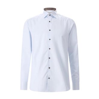 Stenstr&ouml;ms Formele Overhemden - Heren - Zakelijke Overhemden - Blauw - 2XL - Katoen - Overhemden