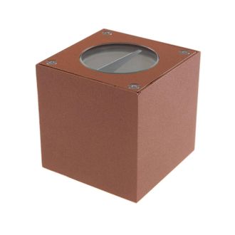 Lucande Lucande - L&aacute;mpara De Pared Led Exterior jarno En Marr&oacute;n Aluminio