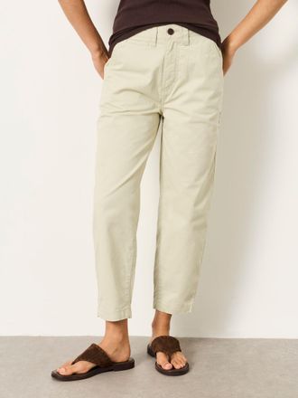 Fat Face FatFace Blazey Ivory Tapered Chino Trousers