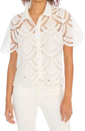 Allison New York Clyde Shirt In White