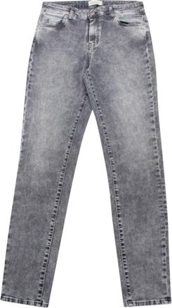 Vicolo Margot Wo Broeken - Dames - Slim Fit Jeans - Grijs - L - Katoen - Jeans