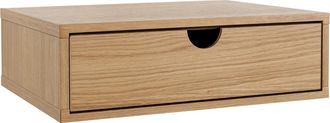MR.WOOD Wand-Nachtisch Farsta Oak 40 x 30 cm