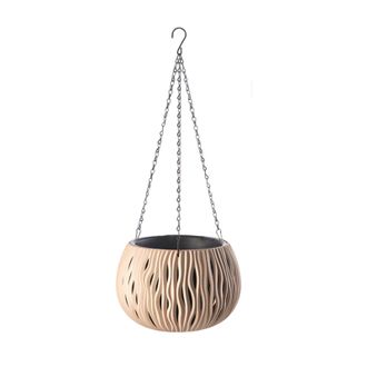 No Brand Maceta Colgante De 25 Cm (10 Pulgadas), Para Interior Y Exterior, Con Sistema De Autorriego Y Orificios De Drenaje, Ideal Para Jard&iacute;n Y Hogar (color C