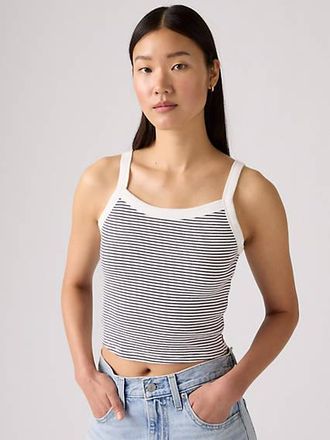 Levi's Essential Sporty Ribbed Tank Top - Womens - XS - Black
