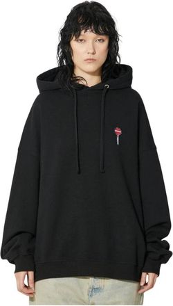 Fiorucci Hoodies - Dames - Hoodies - Zwart - S - Hoodies & sweatvesten