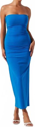 Astr Alize Midi Dress In Blue