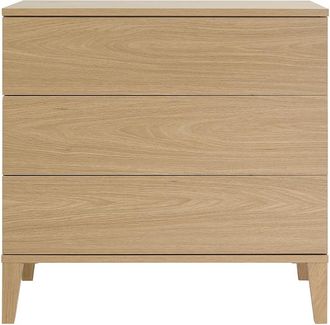 Miliboo Mueble De Ba&ntilde;o Acabado Madera Roble L80 Cm Freddy