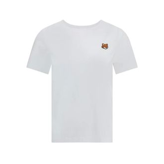 Maison Kitsuné Mujer, Camisetas, Blanco, Talla: S