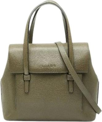 Loewe Pre-owned Handbags, female, Green, Size: ONE SIZE Pre-owned Handbag