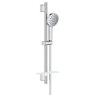GROHE Vitalio Joy Glijstangset - 60cm - ronde handdouche - 3 straalsoorten - chroom