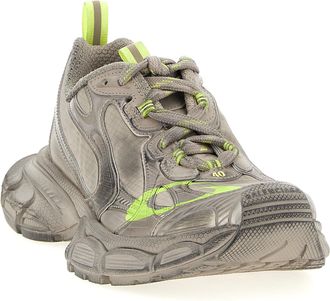 Balenciaga Mens Gray Polyethylene Athletic Sneakers