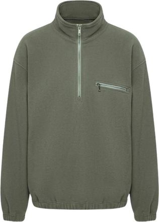 Rier Polar Fleece Turtleneck - Heren - Coltruien - Groen - XL - Truien & Vesten