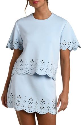 La Blanca Cloudset Lounge Crewneck T-Shirt in Drift at Nordstrom, Size X-Large