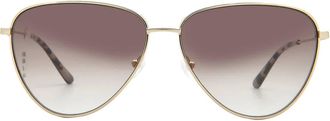 Calvin Klein Brown Pink Gradient Cat Eye Ladies Sunglasses CK19103SG 717 58