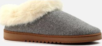 Lunar Womens Cranbrook Womens Boxed Slippers - Grey - Size: 3/2.5/3.5/2