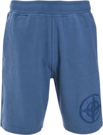 Stone Island fleece shorts - Blue