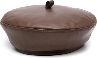 Ruslan Baginskiy Leather Beret