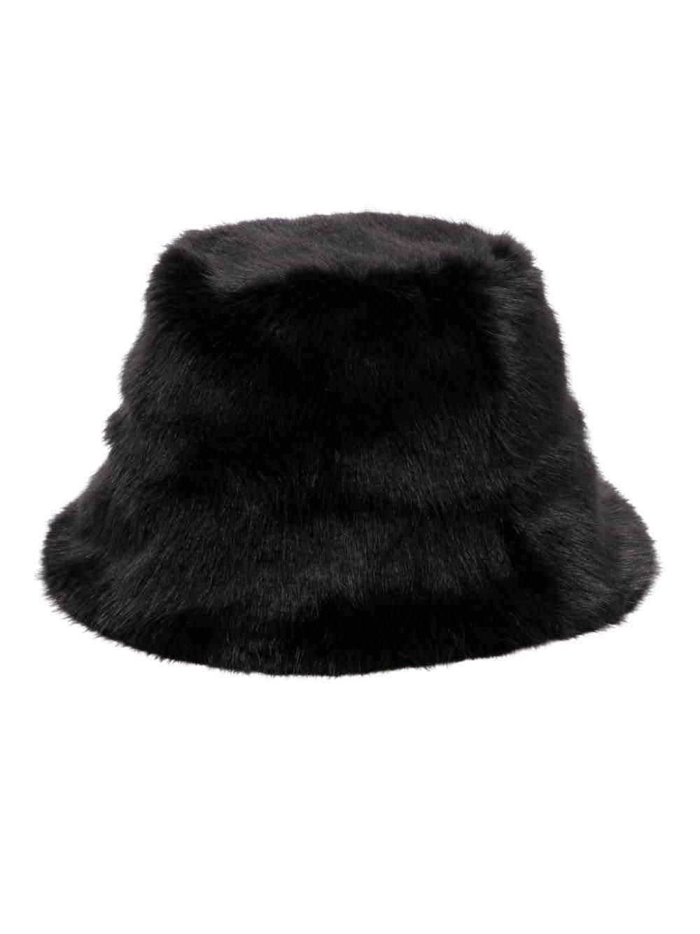 Cappello Da Pescatore Nero Imbotto Con Motivo A Griglia Da Donna, 1 Pezzo, Adatto Per L'uso Quotidiano In Autunno E Inverno | SHEIN ALIA