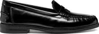 Geox penny strap loafers - Nero