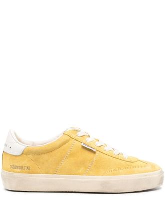 Golden Goose Yellow Low Top Sneakers