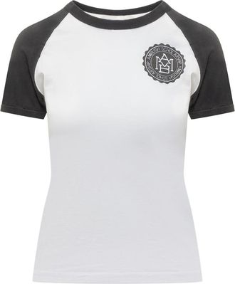 AMBUSH White Logo Crew Neck T-Shirt