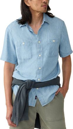 Faherty Tried And True Chambray Shirt