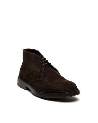 Doucal's Calf Suede Chukka Boots - Brown