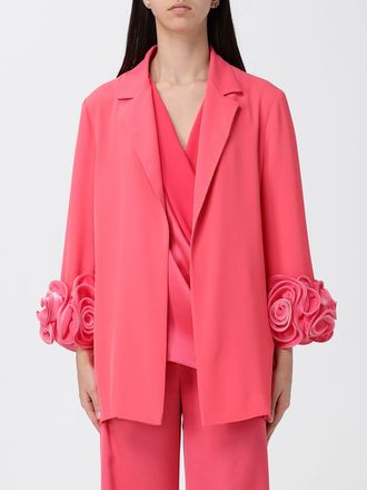 H Couture Blazer in poliestere riciclato con fiori H Couture