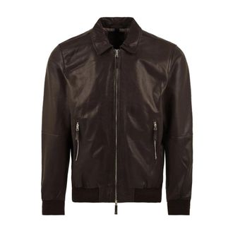 The Jack Leathers New Yorker Jacket - Heren - Leren en Su&egrave;de Jassen - Bruin - 2XL - Leer - Jassen