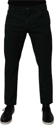 Dolce & Gabbana Prachtige Losse Denim Jeans - Heren - Slim Fit Jeans - Groen - M - Denim - Jeans