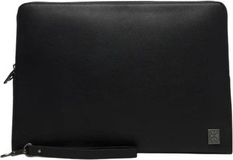 Calvin Klein Laptop Bags & Cases, male, Black, Size: ONE SIZE Emblem Logo Laptop Sleeve