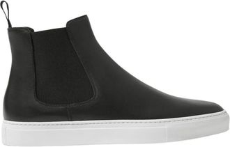 Scarosso Tommaso Nero Sneakers - Heren - Chelseaboots - Zwart - 43 EU - Leer - Schoenen