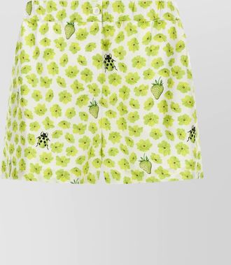 Versace garden de fraise shorts