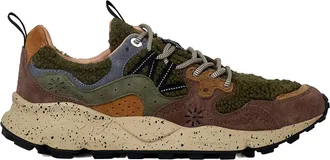 Flower Mountain Yamano 3 Uni Suede Mesh Sneakers