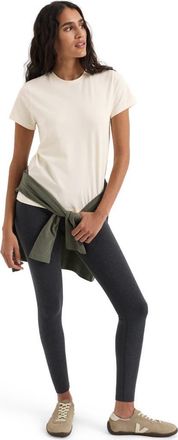 Pact Luxe Essential Crewneck Tee Made With Organic Cotton in Soft Ivory at Nordstrom, Size Xx-Large