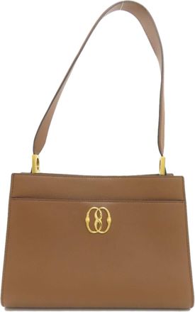 Bally Leather Shoulder Bag (Pre-Owned)