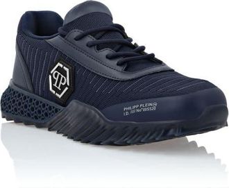 Philipp Plein Runner Sneaker Hexagon Unisex in Darkblue at Nordstrom, Size 37