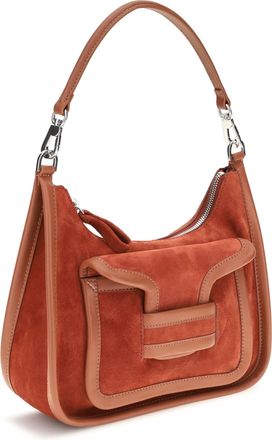 Pierre Hardy Womens Alpha Day Miss Shoulder Bag Rust Calf Leather Bos Taurus
