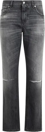 Dolce & Gabbana Uomo, Jeans, Grigio, XL, new