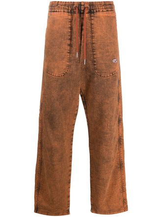 Diesel Pantaloni sportivi D-Martians - Arancione