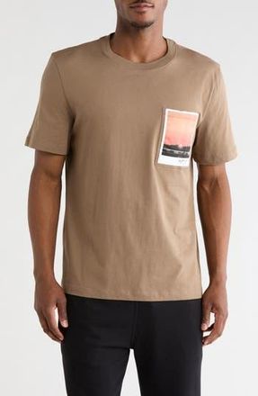 Helmut Lang Postcard Sunset T-Shirt in Brownstone at Nordstrom Rack, Size Xx-Large
