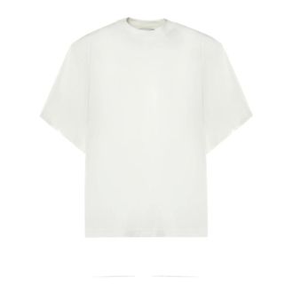Hed Mayner T-shirt Oversize con Logo Stampato - - Tops - Uomo - Bianco - M