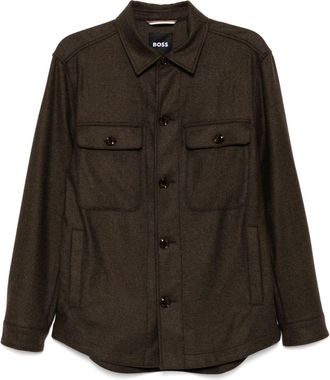 BOSS Giacca-camicia - Marrone
