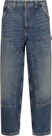 Carhartt Work in Progress OG Double Knee Pant - Heren - Loose Fit Jeans - Blauw - S - Katoen - Jeans