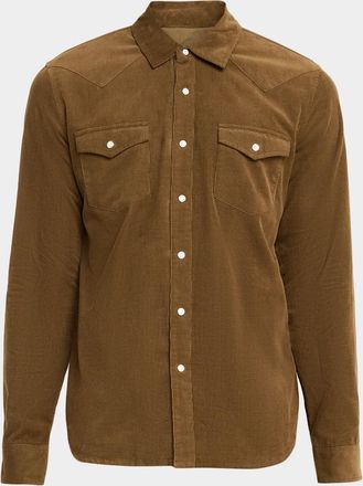 Rails Men & apos;s Roy Corduroy Western Shirt