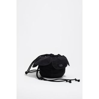 Bimba & Lola Woven Petalo Bag in Black at Nordstrom