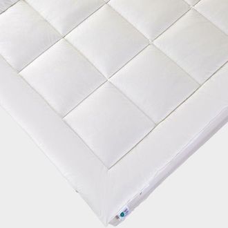 Homescapes Premium Wool Mattress Topper - Deep Fitting Comfort, Single