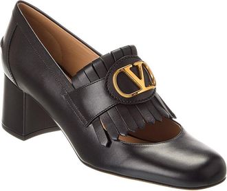 Valentino Vlogo Signature 60 Leather Pump