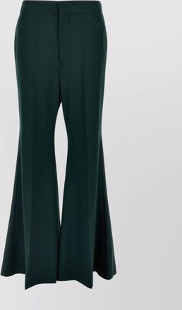 Victoria Beckham wide leg kick trousers