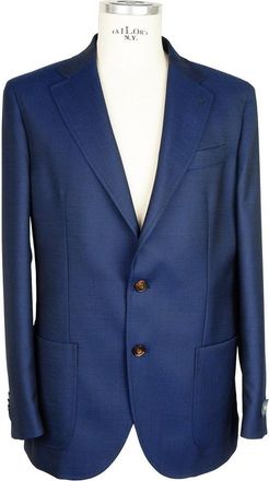 Emilio Romanelli Button Closure Wool Blazer